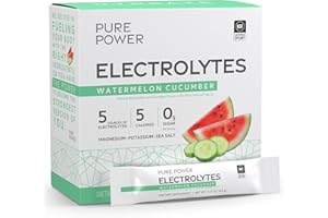 DR. MERCOLA Pure Power Elektrolyte, Wassermelonengurke, 30 Packungen