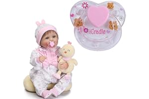 ARDORMAN Magnet Pacifier Magnetic Dummy Nipple For Reborn Baby Dolls Cute Magnetic Pacifier With Internal Magnetic Accessories, Gift Education Toy For Boys Girls Fun Toy For 3 4 5 6 + Years Old Toys