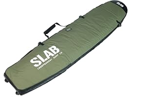 Slab-Funda Surf Travel Wheel 2 Tablas Army/Black