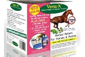 Trilanco Verm-X Horses Herbal Pellets - Clear, One Size