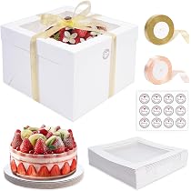 20 Scatole Bianche Per Torta A Fetta Singola 105x65x35 Mm - Contenitori Per Porzioni Di Torta, Dolci, Bomboniere