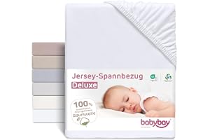 babybay Jersey spännlakan lämplig för modell Maxi, Midi, mini, boxspring, trend och komfort