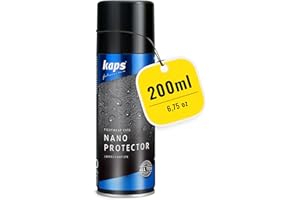 Kaps Nano Protector waterproofing spray for leather, nubuck, suede, textiles and TEX materials, moisture and dirt repellent