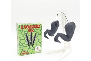 Super Cluck Co. Cluckasaurus Rex, T-Rex Chicken Arms to Put on Chickens, Amazing Costumes for Chickens, Meme Muscles Arms, Make Your Chicken Go Viral, Funny Gag Gift (Big (Over 9in))