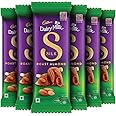 Cadbury Dairy Milk Silk Roast Almond Chocolate Bar, 58 Gram (Pack Of 6)
