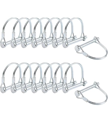 Perni Di Bloccaggio A Filo - 10 Pezzi In Acciaio Per Fattoria E Giardino - Foto 7