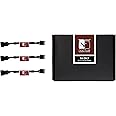 Noctua NA-SRC7, Adaptateurs Faible Bruit 4 Broches pour Ventilateurs de PC (Noir)