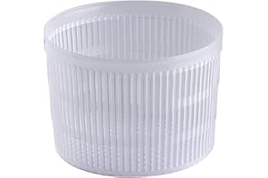 MAUQI - 10 Pz. Fuscelle Forme contenitori da 400/600 gr. per Formaggio - Caciotta - Ricotta - Cacioricotta ecc - Made in Italy. (400/600 gr)