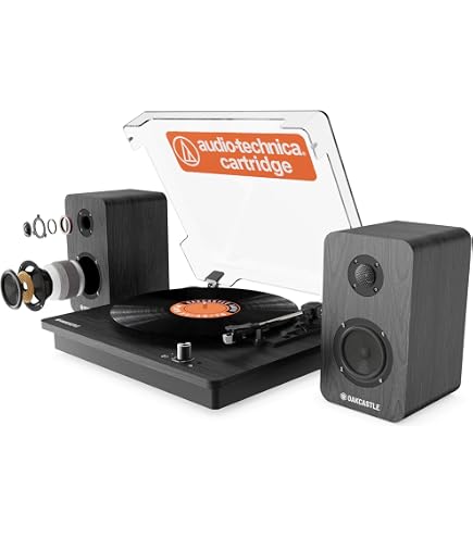 Audio-Technica AT-LP60X Turntable and Edifier R980T Active Speaker 