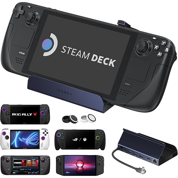 Steam Deck LCD 512GB 本体 スチームデック Valve Amazon.co.jp: 【整備済み品】 Valve Steam Deck バルブ スチーム