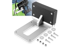 Deargooday Soporte de montaje universal para motor de arrastre de popa para kayaks/kayak para motores eléctricos de arrastre con abrazadera