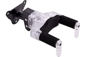 H HERCULES Hercules PLEXI AGS Plus - Supporto da parete corto, con base in metallo, edizione 20Y