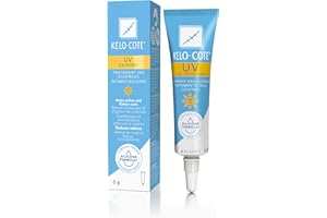 ‎KELO-COTE KELO-COTE UV SPF30 Silikon-Narben-Gel 6g mit Sonnenschutz, für chirurgische Narben, erhabene, wulstige Narben wie hypertrophe Narben und Keloide, Verletzungen