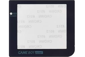 RETROGAME GAMEBOY POCKET pantalla transparente en vidrio-plástico
