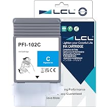 LCL Tintenpatronen PFI102 (6er Pack) – Ersatz Für Canon PFI-102 – 130 Ml, Kompatibel Mit Canon ImagePROGRAF IPF500, IPF510, IPF600, IPF605, IPF610, IPF650, IPF700, IPF750, IPF760 U.a.