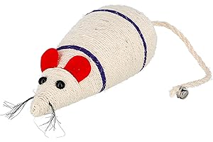 KERBL PET Kerbl Sisal Mouse Toy, 31.5 x 13 x 10.5 cm