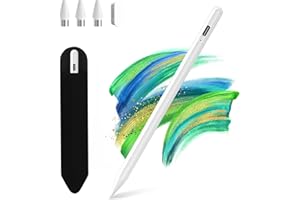 KBCASE - Lápiz capacitivo para tablet Android, compatible con Samsung/iPhone/Lenovo/Xiaomi/Huawei/Android pantalla táctil, lápiz capacitivo con 3 puntas sensibles a la inclinación