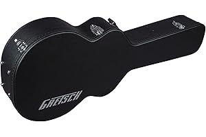 Gretsch G2420T Streamliner - Funda Hueca para Guitarras eléctricas, Color Negro, Black, Retro