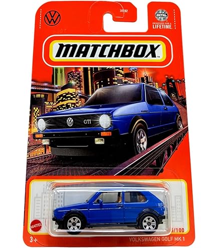 VW フォルクスワーゲン カセットデッキ パナソニック GOLF mk1 Matchbox Volkswagen Golf MK1 95/100 1:64 Scale Die-Cast Vehicle