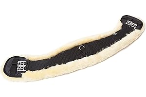 ‎ENGEL REITSPORT Engel Reitsport | Lammfell Sattelgurt Dressur Kurzgurt Mondgurt MGURT