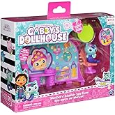 Gabby's Dollhouse Deluxe Room play set, Spa room with sea kitties, furniture pieces and thematic accessories, 3 years old and