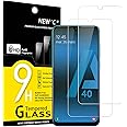NEW'C 2 Pezzi, Vetro Temperato per Samsung Galaxy A40, Pellicola Prottetiva Anti Graffio, Anti-Impronte, Senza Bolle, Durezza
