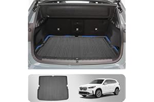 SHAOHAO Kompatybilny z BMW X1 iX1 U11 2022-2024, wodoodporna mata ochronna do bagażnika - akcesoria samochodowe do butów