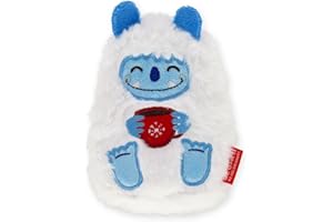 Legami - Sos Winter, Chauffe-Mains, thème Yeti, Polyester, PE, adapté aux Mains Froides, à Utiliser en appuyant sur la Plaque de métal, Dure 30 Minutes, réutilisable, 8x10 cm