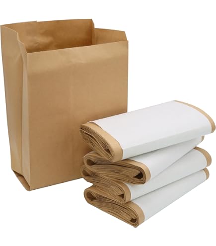 PAPSTAR Compostbakken 10 liter, bruin, 10 stuks