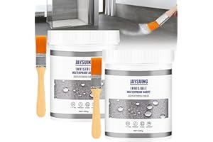 PATRICHOR Jaysuing Invisible Waterproof Agent Anti-fuites, Colle Étanche Impermeabilisant Transparente Extérieur, D'étanchéité Waterproof Insulating Sealant pour Toiture Mur Extérieur Salle de Bain (600g)