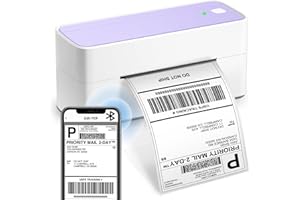 ‎ASPRINK ASprink Bluetooth Shipping Label Printer 4 x 6 - Wireless Thermal Label Printer for Shipping Packages - Desktop Bluetooth Label Printer for Small Business, Compatible with Chromebook, iPhone