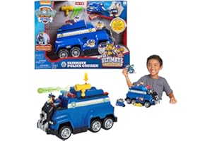 Spin Master Paw Patrol Ultimate Police Rescue Cruiser Toy Vehicle - Toy Vehicles (Blue, Truck, Indoor, 3 Years (s), Child, China)