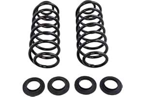 TRQ Rear Air Spring Suspension to Coil Spring Conversion Kit for Ford Crown Victoria Lincoln Town Car Mercury Grand Marquis