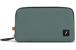 Native Union Stow Lite Organizer W.F.A – Pochette da Viaggio Minimalista in materiali riciclati per l’archiviazione e protezione － Contiene Cavi, Caricabatterie e Altro (Verde ardesia)