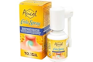 Apicol Gola Propolis Spray Garganta 25 ml - Propóleo con Regaliz, Menta y Anís, Efecto Calmante Para la Irritación de Garganta y Faringe, Sin Azúcar y Sin Alérgenos | de TONGIL