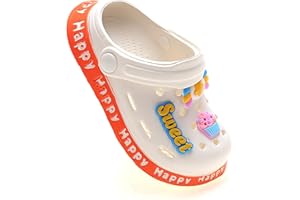 AYUEBO Zuecos para Niños Zuecos Unisex Niños Sandalias de Playa Respirable Antideslizante Piscina Jardín Zapatos Sandalias Ligeras Abierta de Verano Chanclas