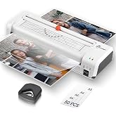 Buyounger A3 Laminator with 30 Bags for Office, School and Home | Heating 1 Min, Speed 340 mm/min, Hot and Cold Mode, Anti Ja