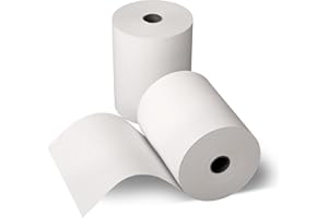 KASSENBON24.DE ...IST GEBONGT 50 Thermorollen 80mm x 80m x 12mm [Ø 80mm] - Thermopapier Bonrolle - 80m lang - 50 Stück