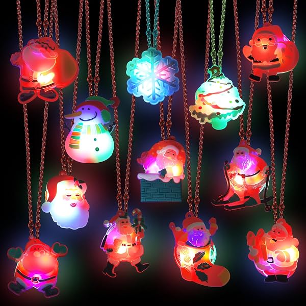 Collier Clignotant LED Body Blinky - Multi-couleurs, Cupidon, Pour Soirée, Sport, Camping