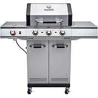 Char-Broil Advantage PRO S 3 – Barbecue a gas a 3 bruciatori con bruciatore Sear in ceramica e padella per grigliare