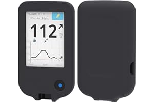 foto-kontor Case Compatible with Abbott Freestyle Libre 3 Silicone Protective Case Black