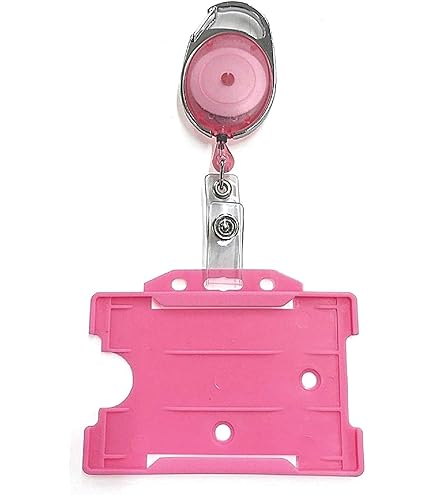 GEEHUA 3PCS Nurse Badge Reel, 27.5" Retractable Badge Reel