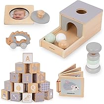 Palestrina Neonato Montessori GIOCHI NEONATO Mesi Mesi 5pc