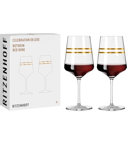 Ritzenhoff 3711001 Flûte à champagne 250 ml - série Kristallwind Set N° 1, 2 pièces avec illustration de vent - Made in Germany
