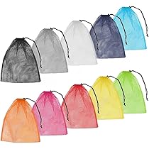 LAKJUOZ 2 Pezzis Borsa Giochi Spiaggia, Borsa Rete, Rete Giochi Spiaggia, Borsa Rete Spiaggia,Spesa Riutilizzabile E Lavabile Sacca Giochi Mare
