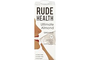 Rude Health Organic Almond Milk 1ltr (Pack of 6)