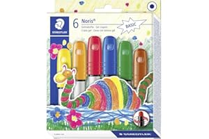 Staedtler - Noris Club - Pack de 6 Craies gels - Assortis