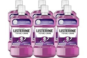 Listerine Total Care Mięta Pura, 6 zalet w 1, 6 x 600 ml