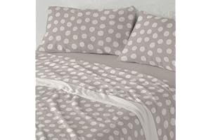 Burrito Blanco | Sábanas de Coralina | Cama de 180cm. (+Medidas Disponibles) | Diseño 993 | Color Greige (180x190/200cm.)