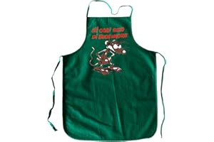PASSAPAROLA Grembiule da Cucina simpatico, spiritoso,grembiule divertente-umoristico,MADE IN ITALY, 100% Cotone,dimensioni indicative 64x80 cm.